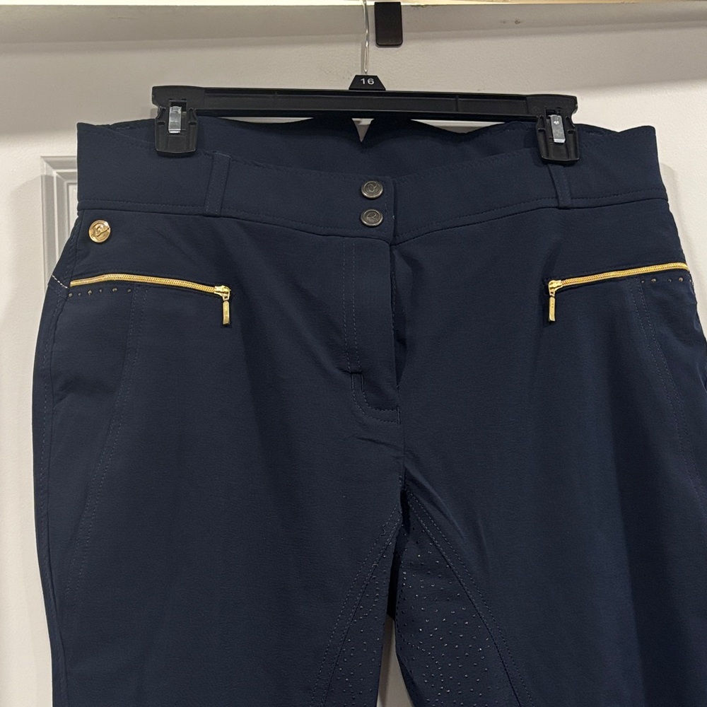 QHP navy sparkle breeches
